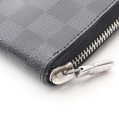 ジッピーオーガナイザー NM ダミエグラフィット ラウンドファスナー長財布 PVC ブラック ルイヴィトン 財布・小物 LOUIS VUITTON