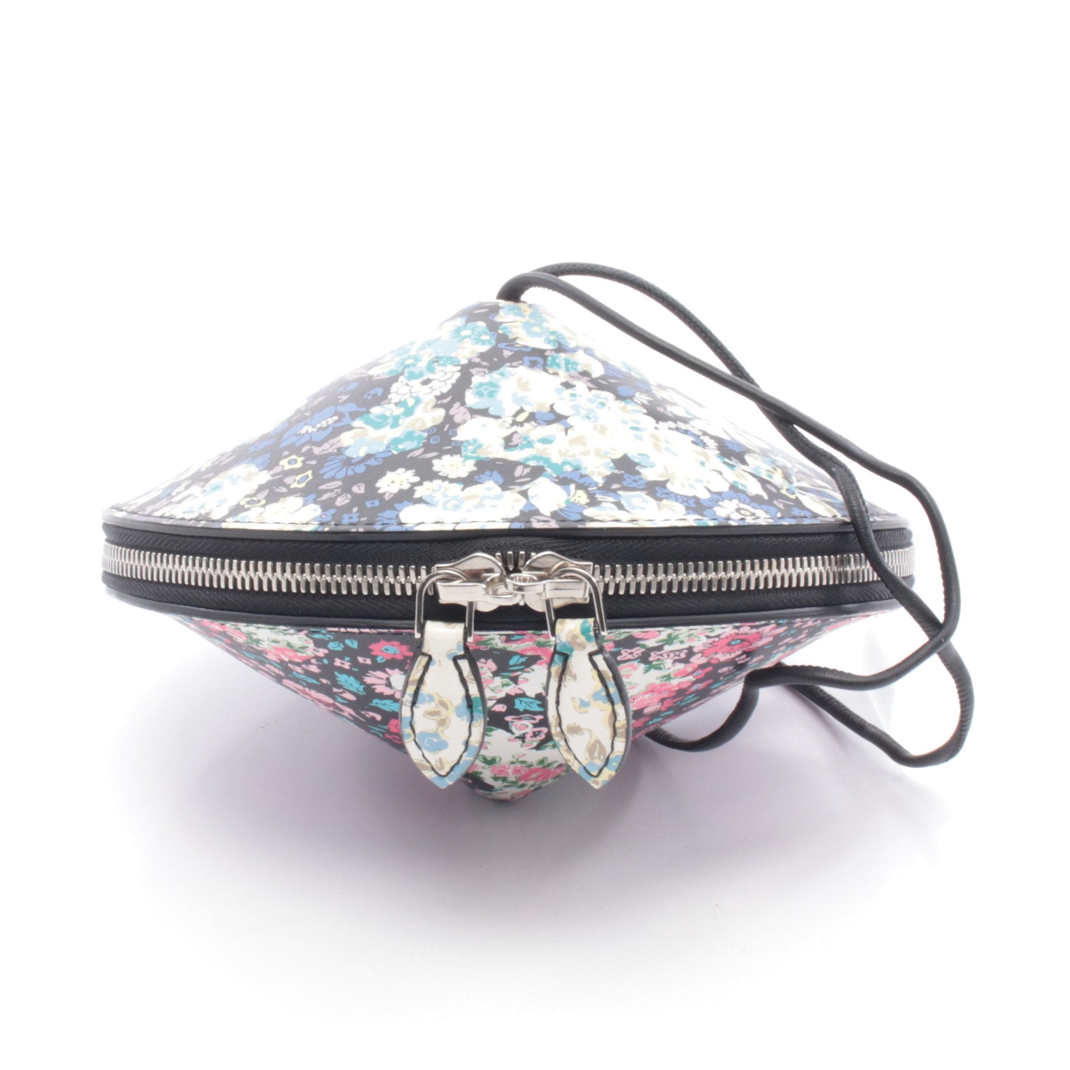 ルイ・ヴィトン LOUIS VUITTON トゥピ ショルダーバッグ バッグ レザー レディース ブラック系 / マルチカラー 【中古】 トゥピ ショルダーバッグ 花柄 レザー ブラック マルチカラー ルイ