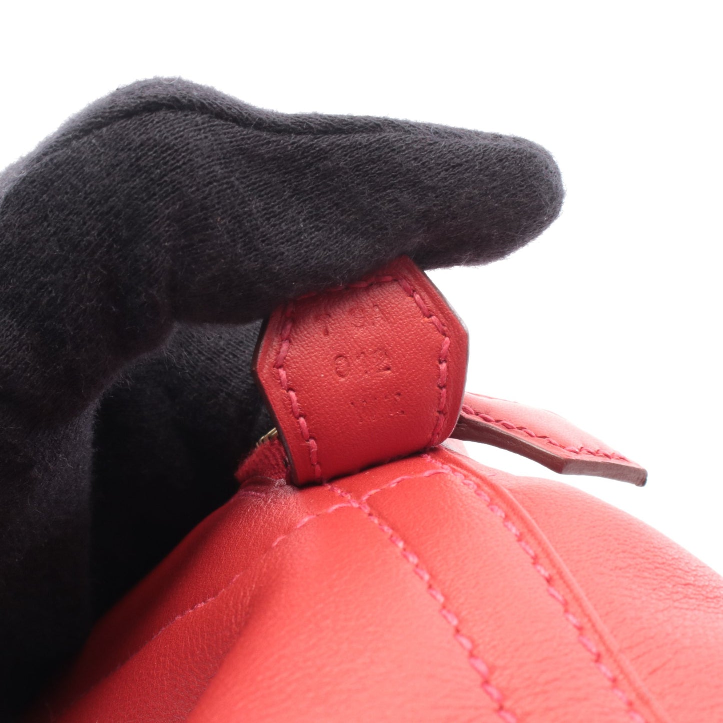 ボリードスクレ ヴァーミリオン ハンドバッグ ヴォースイフト レッド ゴールド金具 T刻印 エルメス バッグ HERMES