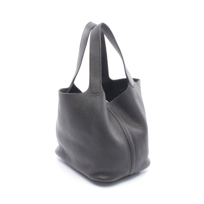 ピコタンロックMM ハンドバッグ トリヨンクレマンス ブラック シルバー金具 X刻印 エルメス バッグ HERMES