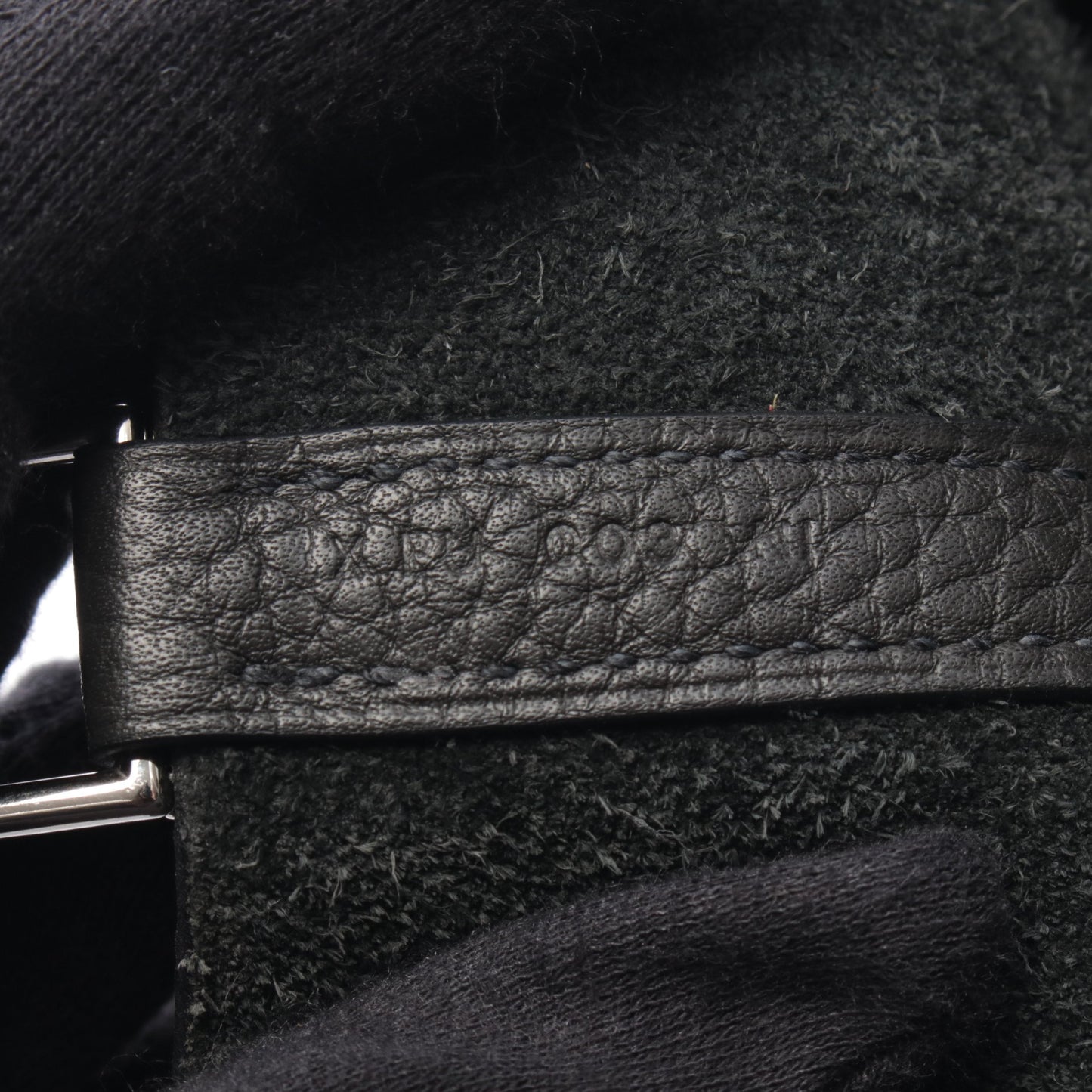 ピコタンロックMM ハンドバッグ トリヨンクレマンス ブラック シルバー金具 X刻印 エルメス バッグ HERMES