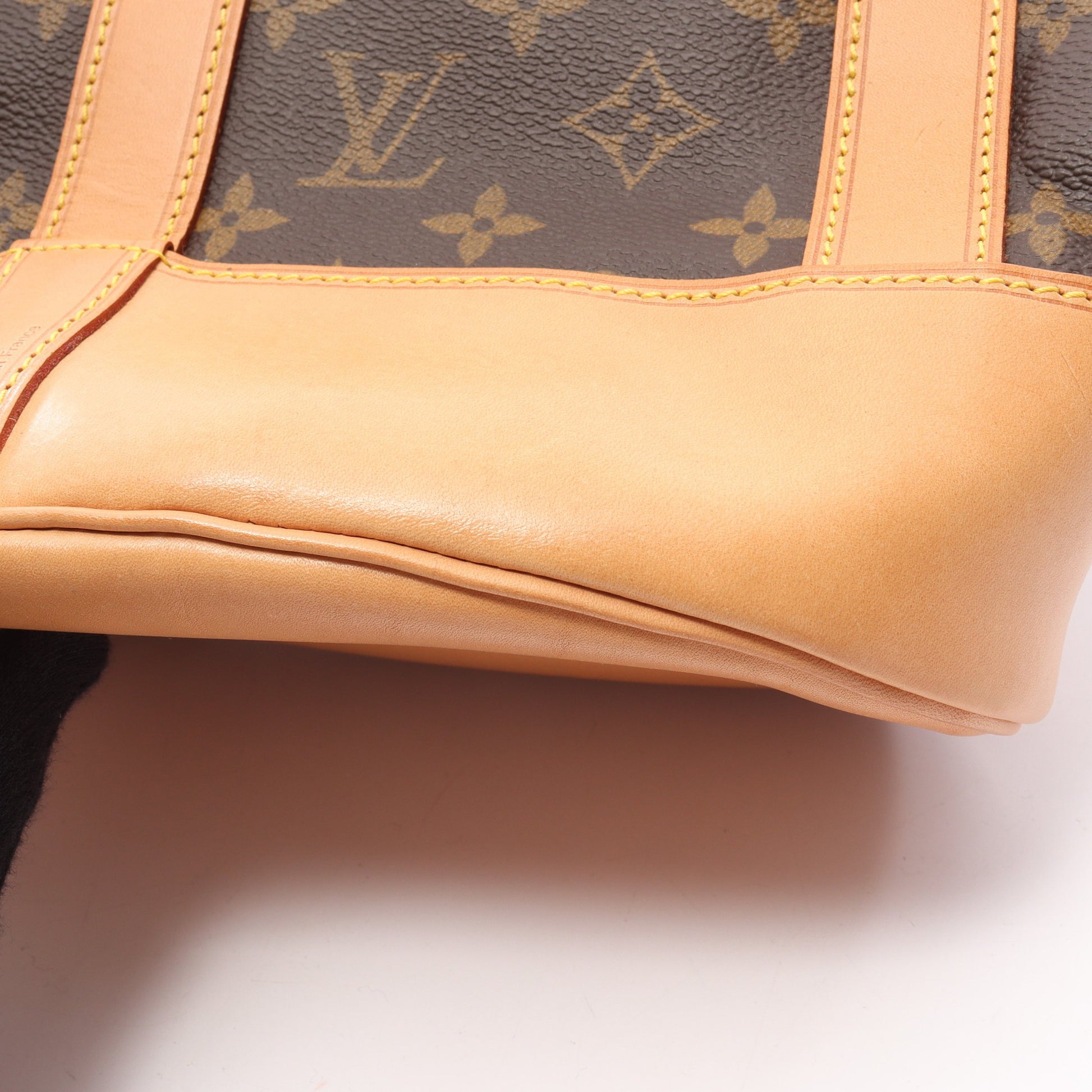 ランドネPM モノグラム ショルダーバッグ PVC レザー ブラウン ルイヴィトン バッグ LOUIS VUITTON