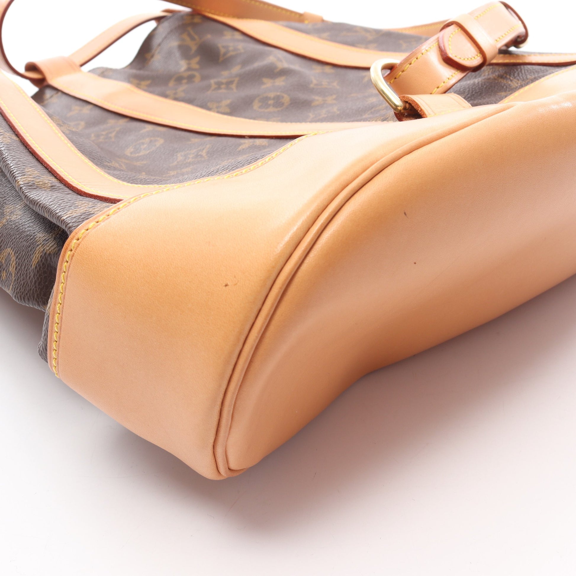 ランドネPM モノグラム ショルダーバッグ PVC レザー ブラウン ルイヴィトン バッグ LOUIS VUITTON