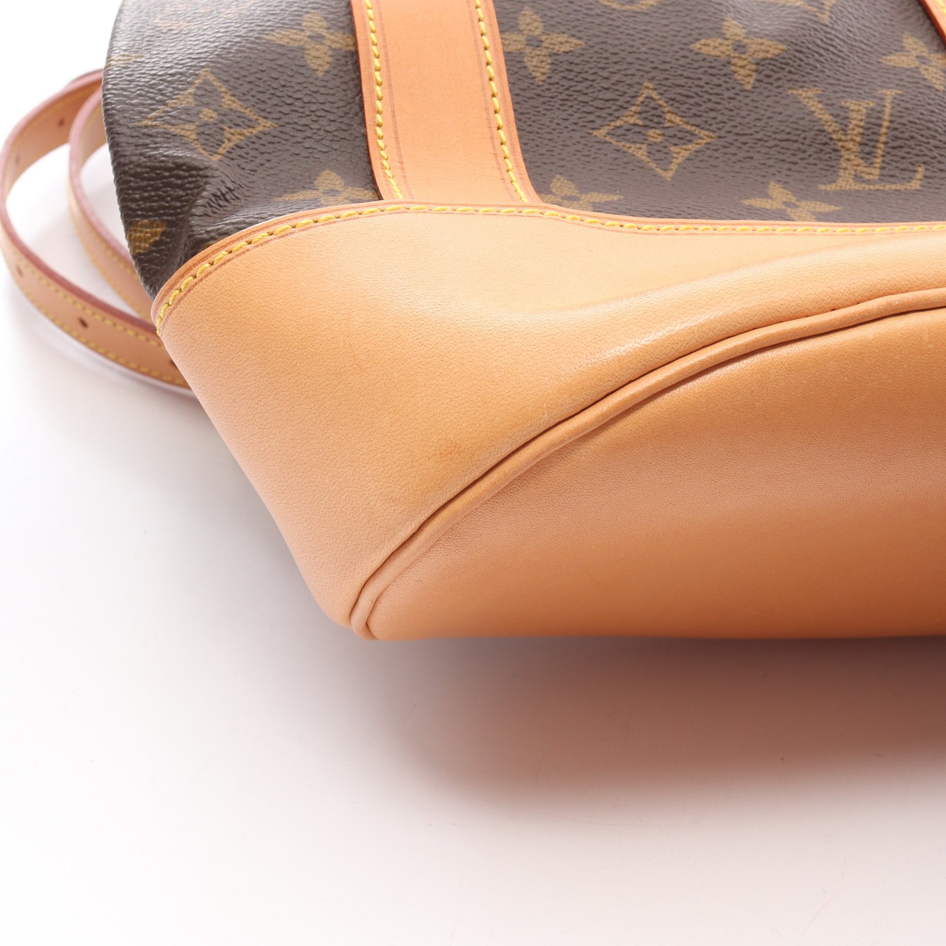 ランドネPM モノグラム ショルダーバッグ PVC レザー ブラウン ルイヴィトン バッグ LOUIS VUITTON