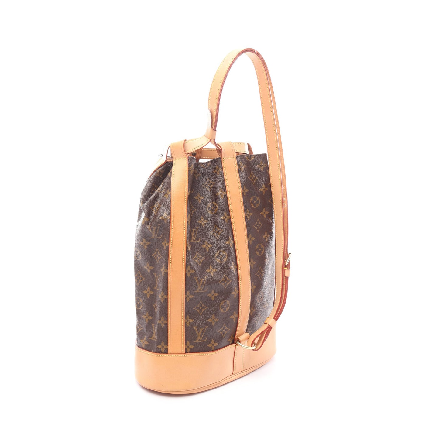 ランドネPM モノグラム ショルダーバッグ PVC レザー ブラウン ルイヴィトン バッグ LOUIS VUITTON