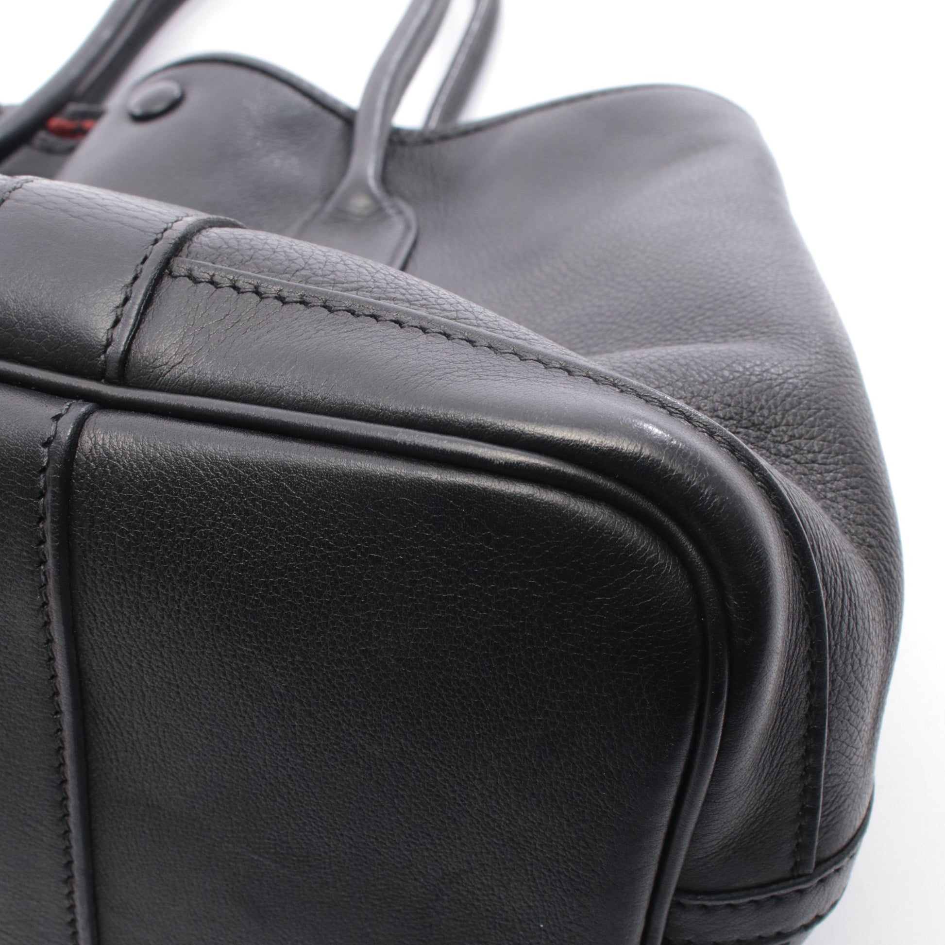 ガーデンツイリーTPM ハンドバッグ トートバッグ ヴォースイフト ブラック シルバー金具 □I刻印 エルメス バッグ HERMES