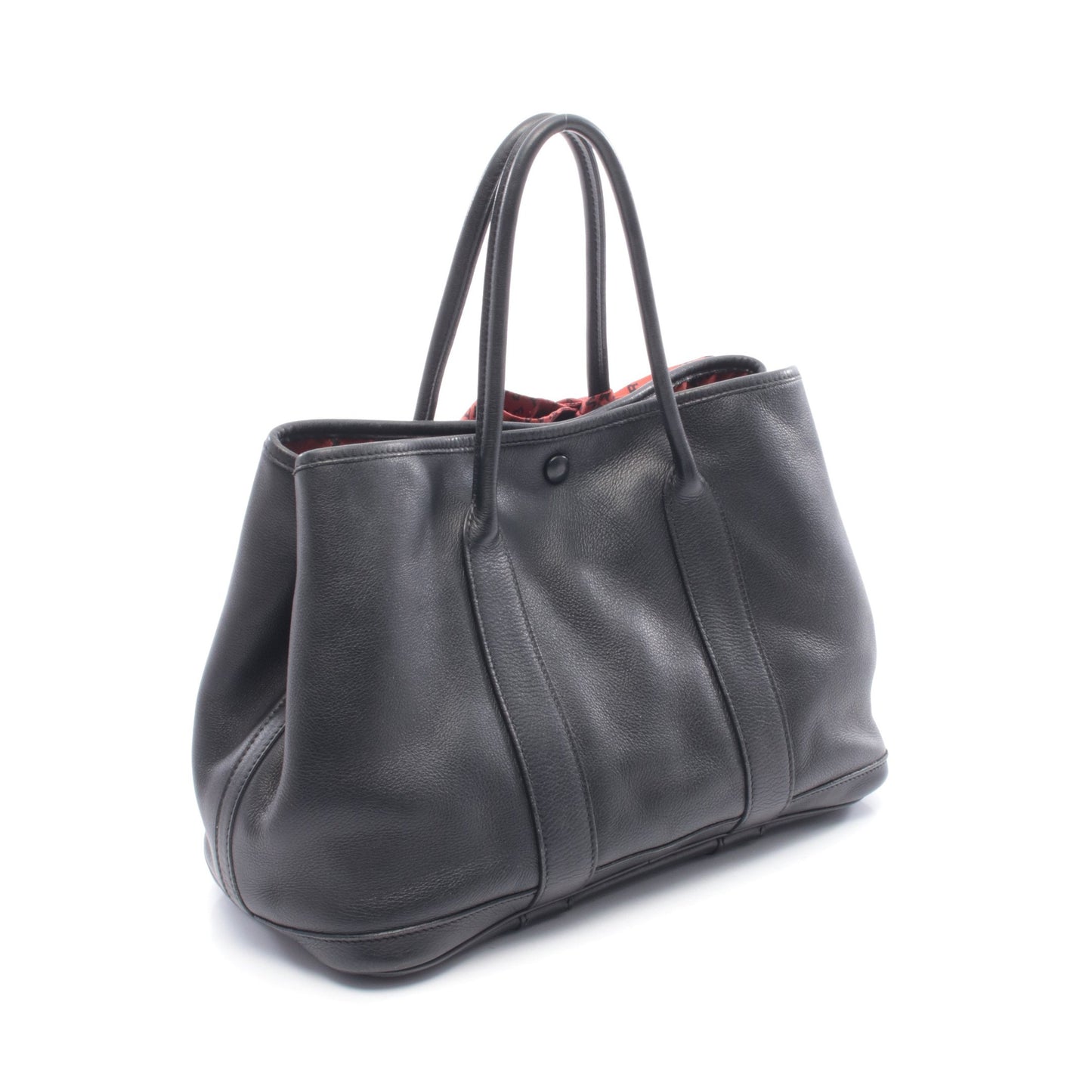ガーデンツイリーTPM ハンドバッグ トートバッグ ヴォースイフト ブラック シルバー金具 □I刻印 エルメス バッグ HERMES