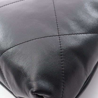 マトラッセ シャネル22 スモール チェーンショルダーバッグ レザー ブラック ゴールド金具 シャネル バッグ CHANEL