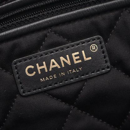 マトラッセ シャネル22 スモール チェーンショルダーバッグ レザー ブラック ゴールド金具 シャネル バッグ CHANEL