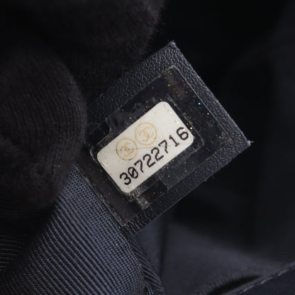 ボーイシャネル チェーンショルダーバッグ ラムスキン ネイビー ゴールド金具 2WAY シャネル バッグ CHANEL