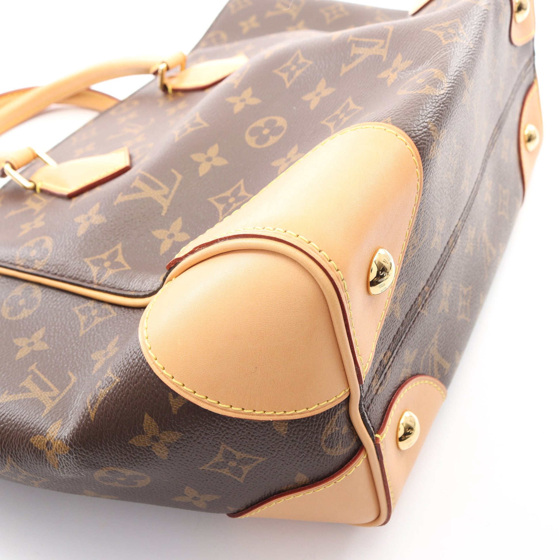 フェニックスMM モノグラム ハンドバッグ トートバッグ PVC レザー ブラウン 2WAY ルイヴィトン バッグ LOUIS VUITTON