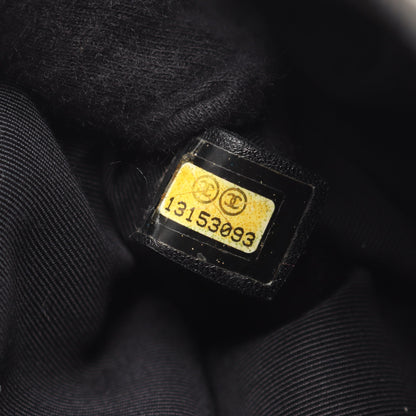 ココマーク チェーンショルダーバッグ キャビアスキン ダークグレー シルバー金具 シャネル バッグ CHANEL