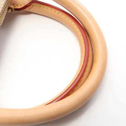スピーディ35 ダミエアズール ハンドバッグ PVC レザー ホワイト ルイヴィトン バッグ LOUIS VUITTON