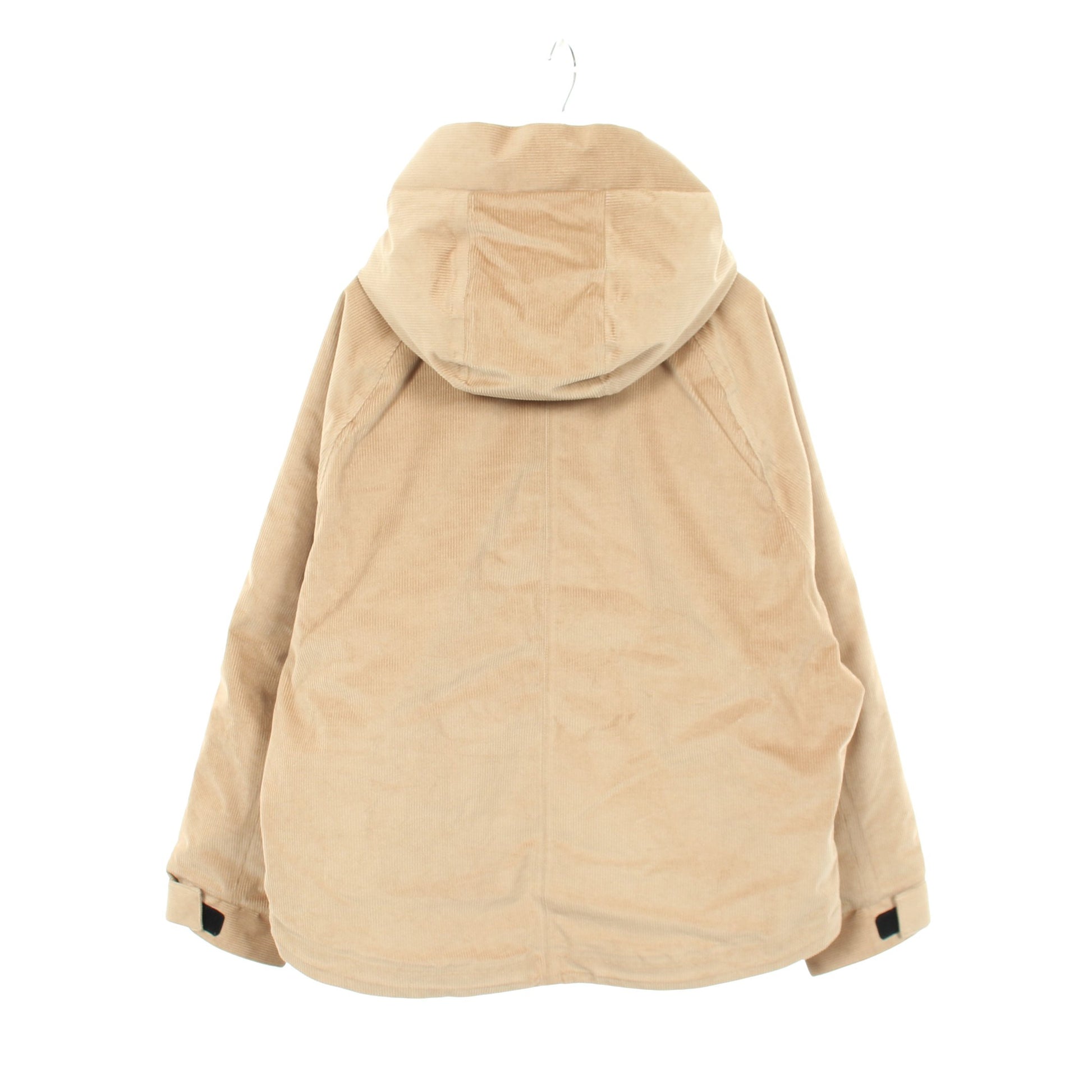 コーデュロイ フード付き ダウンジャケット コットン ベージュ ウールリッチ アウター WOOLRICH