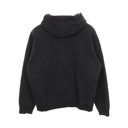 アーカイブパッチ 裏起毛 プルオーバーパーカー コットン ブラック ディオール トップス DIOR