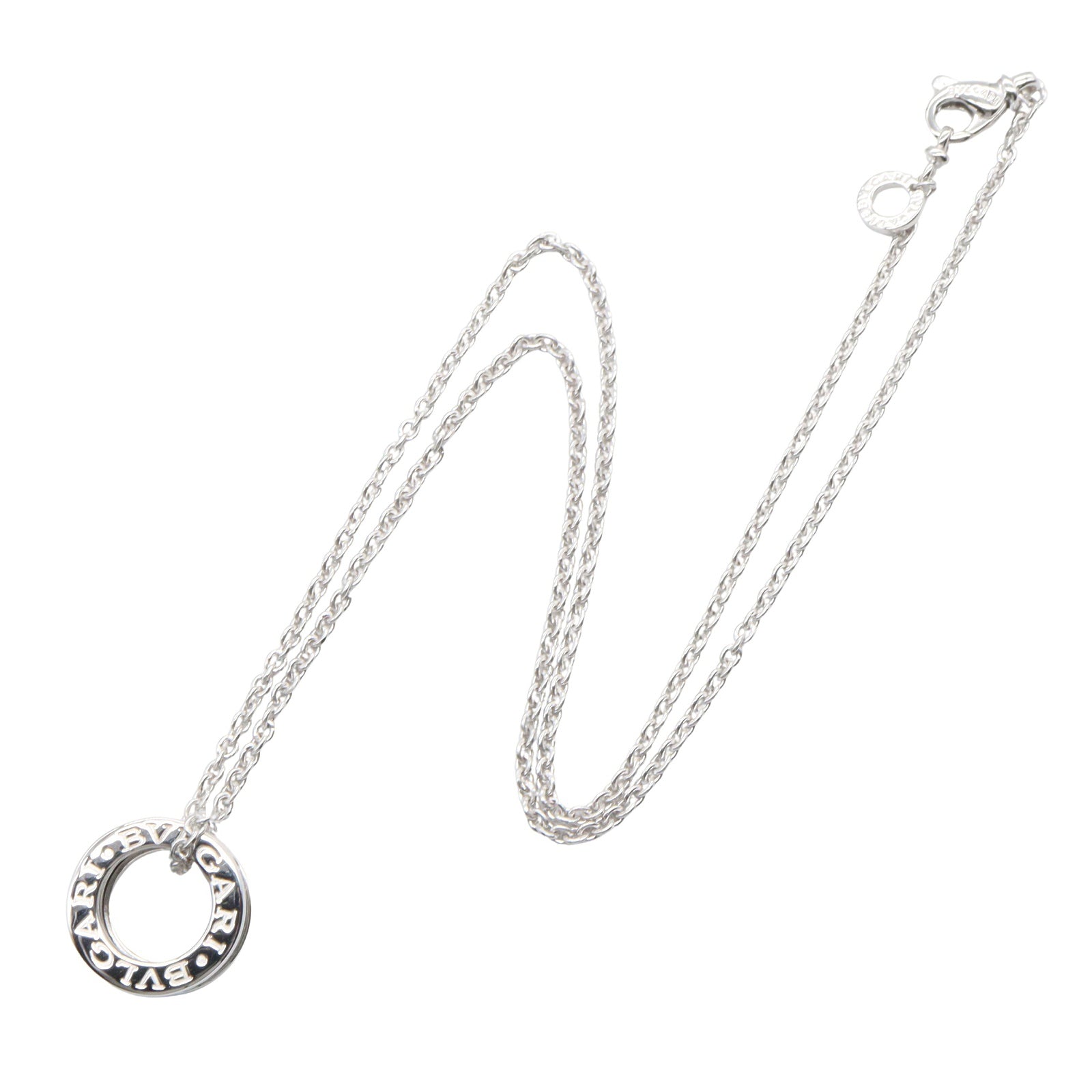 B-zero1 ビーゼロワン ネックレス ネックレス K18WG ホワイトゴールド ブルガリ アクセサリー BVLGARI