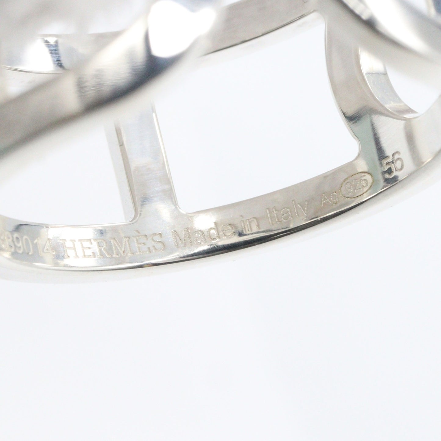 エヴァーシェーヌダンクル リング MM リング 指輪 SV925 シルバー エルメス アクセサリー HERMES