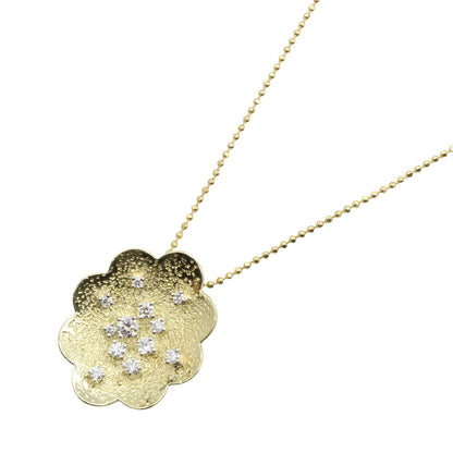 フラワー ダイヤネックレス ネックレス K18YG ダイヤモンド イエローゴールド クリア タサキ アクセサリー TASAKI