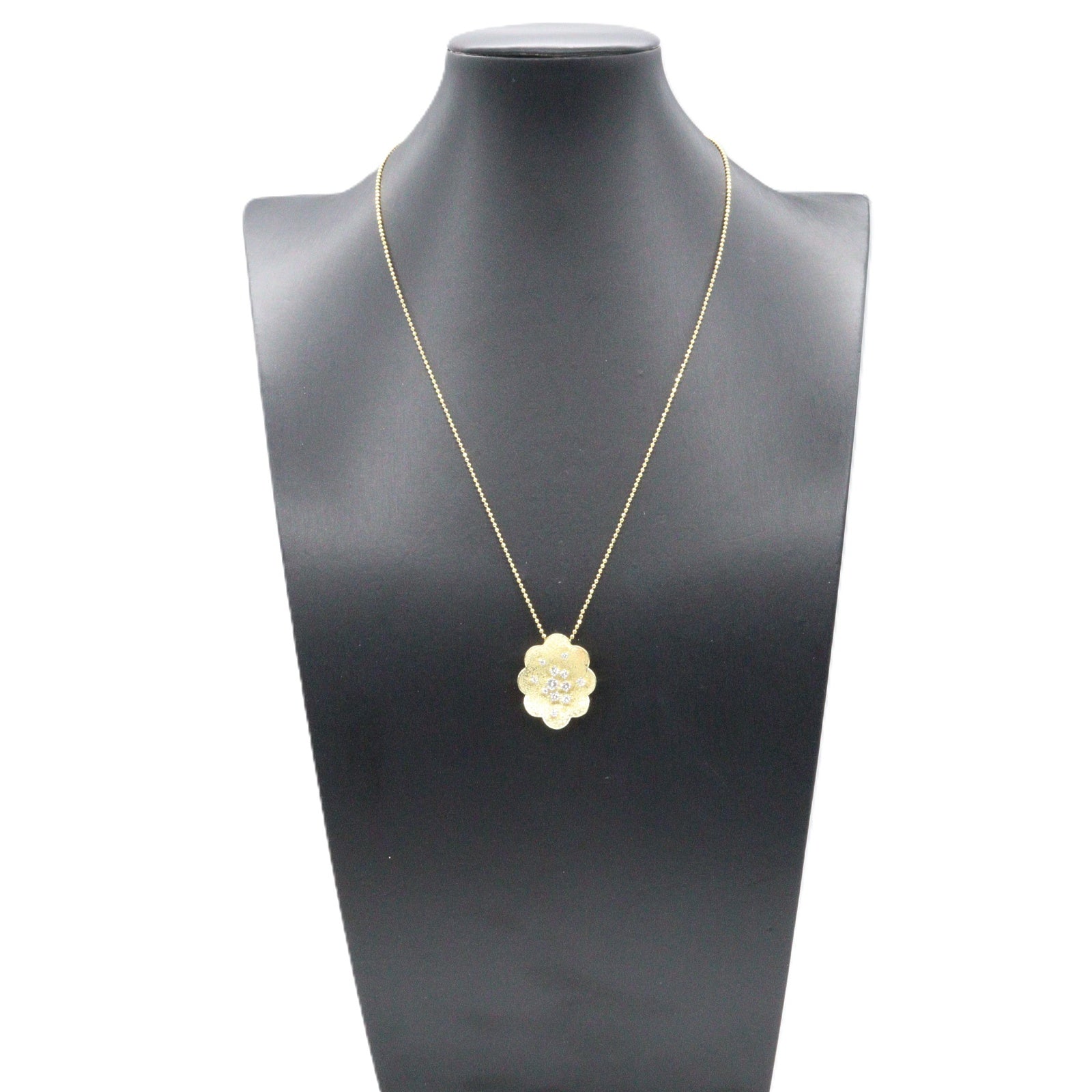 フラワー ダイヤネックレス ネックレス K18YG ダイヤモンド イエローゴールド クリア タサキ アクセサリー TASAKI