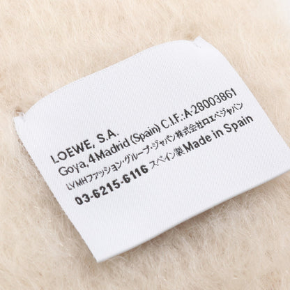 アナグラム マフラー モヘヤ ウール アイボリー ロエベ 財布・小物 LOEWE