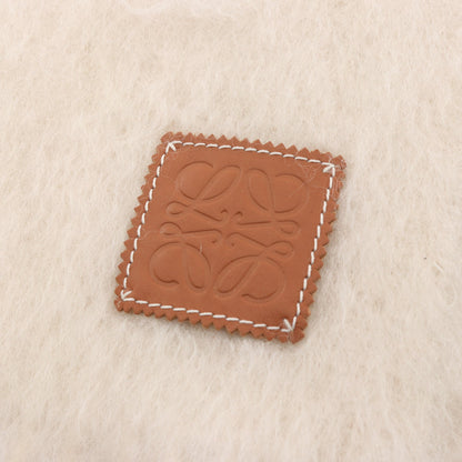 アナグラム マフラー モヘヤ ウール アイボリー ロエベ 財布・小物 LOEWE