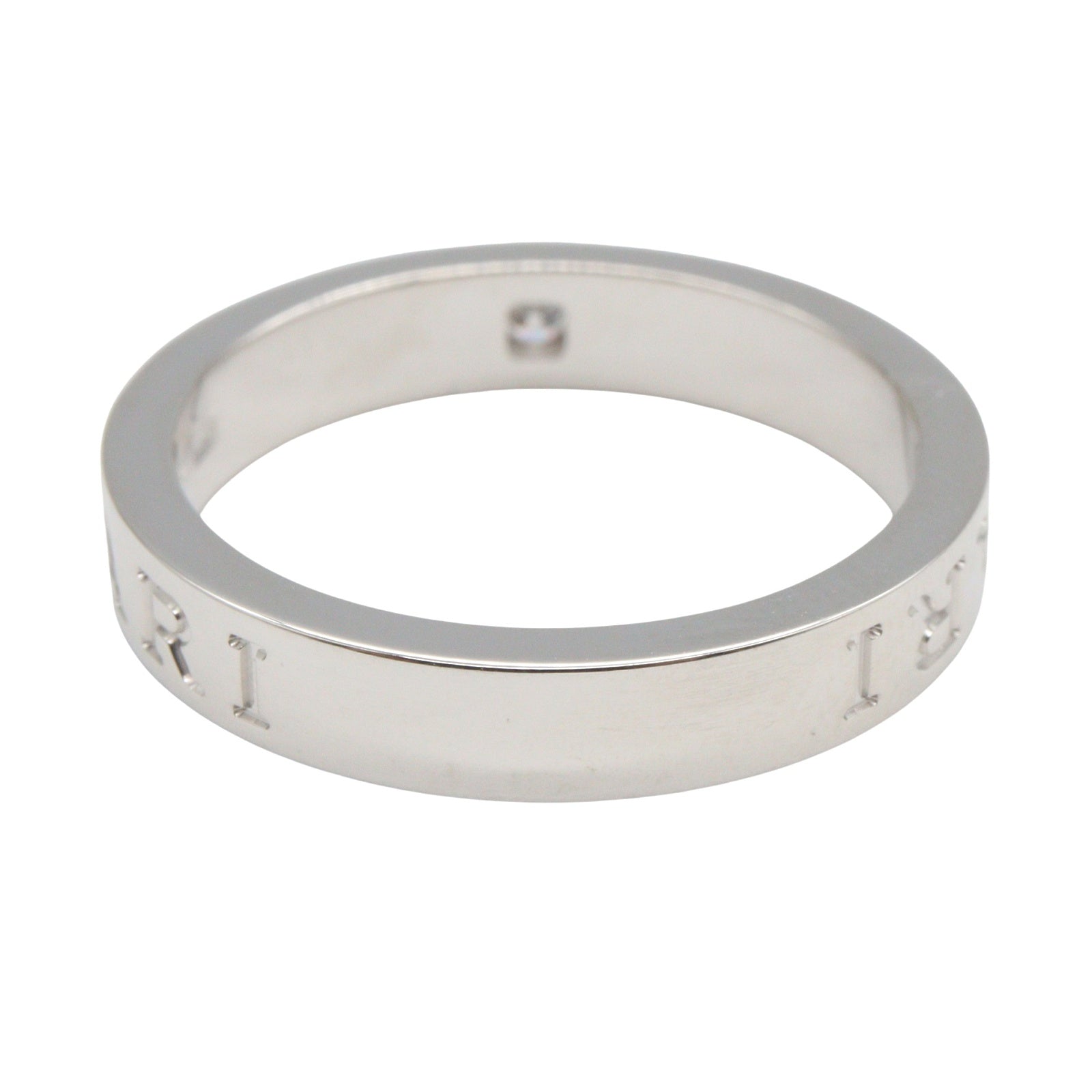 B-zero1 ビーゼロワン リング 1PD リング 指輪 K18WG ダイヤモンド ホワイトゴールド クリア ブルガリ アクセサリー BVLGARI