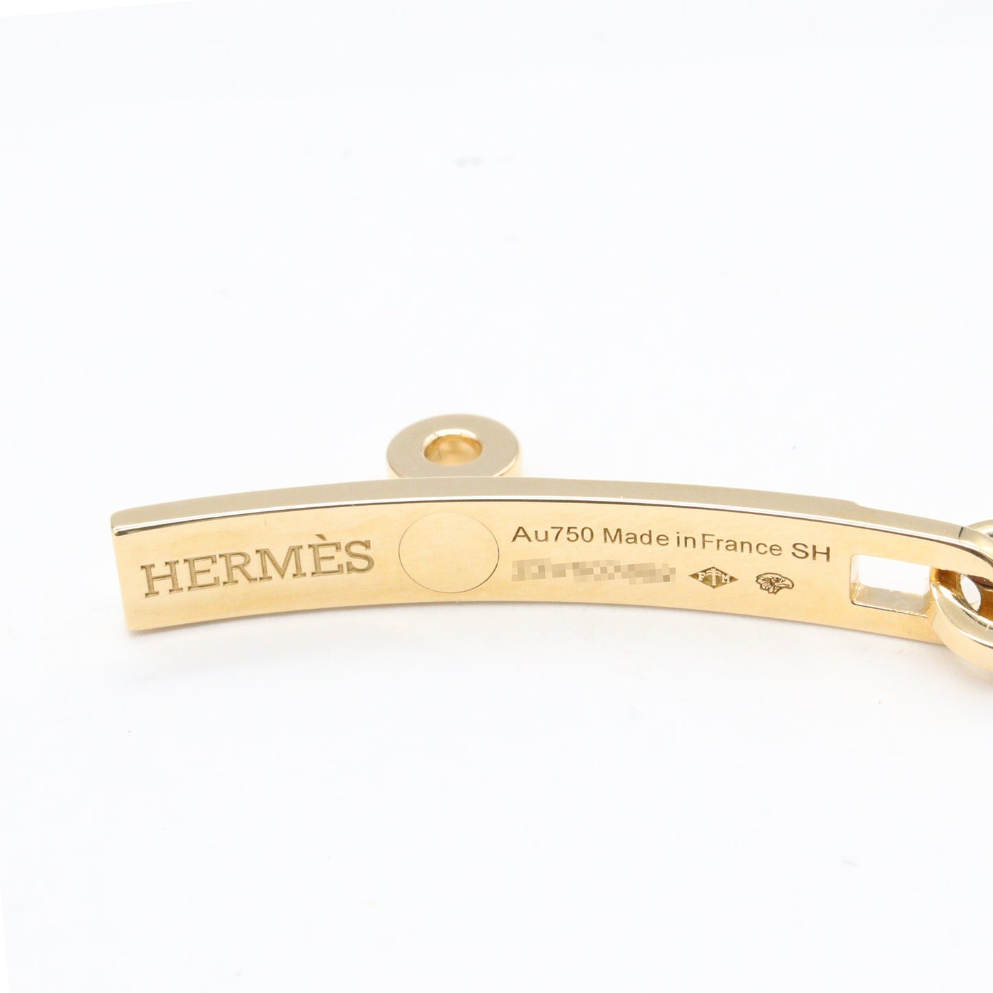 ケリーシェーヌPM 6Pダイヤ ブレスレット ブレスレット K18YG ダイヤモンド イエローゴールド クリア エルメス アクセサリー HERMES