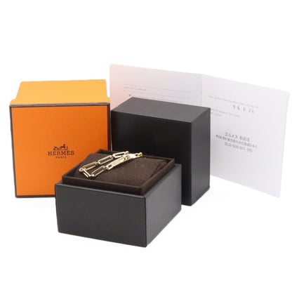 ケリーシェーヌPM 6Pダイヤ ブレスレット ブレスレット K18YG ダイヤモンド イエローゴールド クリア エルメス アクセサリー HERMES