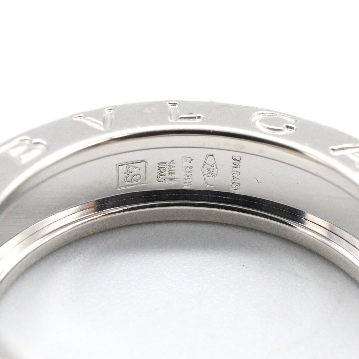 B-zero1 ビーゼロワン リング 1BD リング 指輪 K18WG ホワイトゴールド ブルガリ アクセサリー BVLGARI