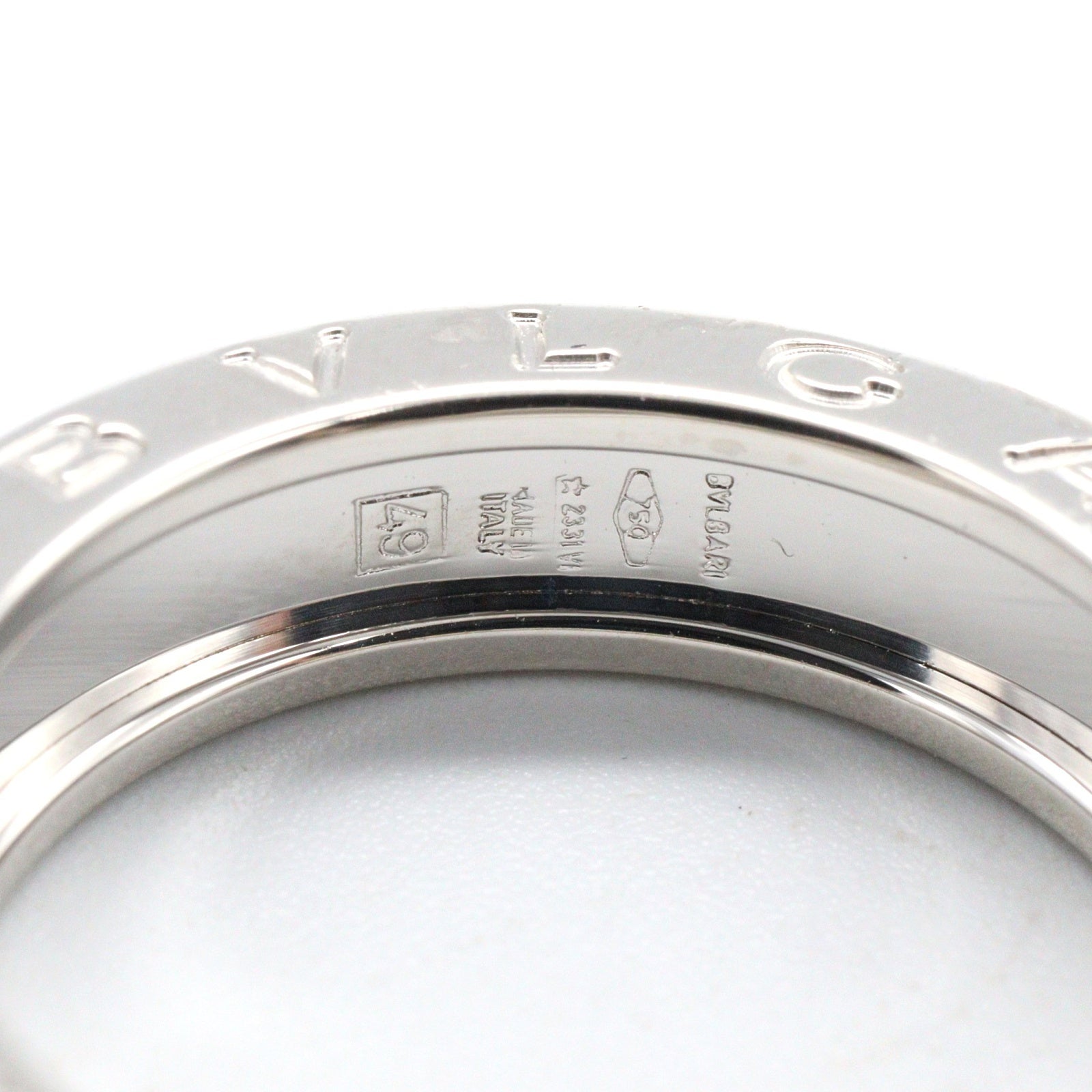 B-zero1 ビーゼロワン リング 1BD リング 指輪 K18WG ホワイトゴールド ブルガリ アクセサリー BVLGARI