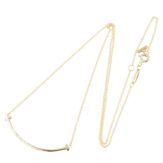 Tスマイル スモール ネックレス ネックレス K18YG イエローゴールド ティファニー アクセサリー TIFFANY & Co.