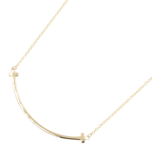 Tスマイル スモール ネックレス ネックレス K18YG イエローゴールド ティファニー アクセサリー TIFFANY & Co.