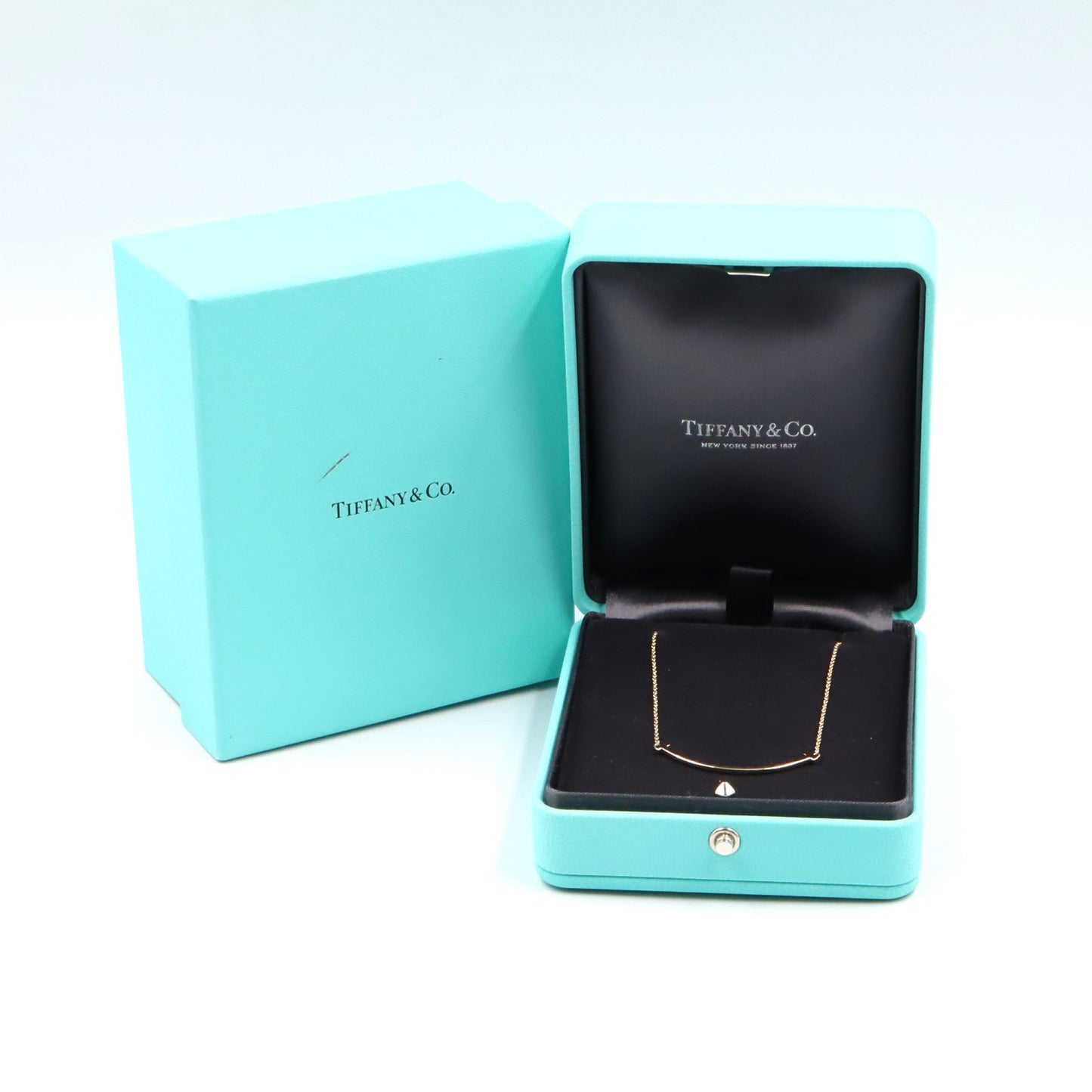 Tスマイル スモール ネックレス ネックレス K18YG イエローゴールド ティファニー アクセサリー TIFFANY & Co.