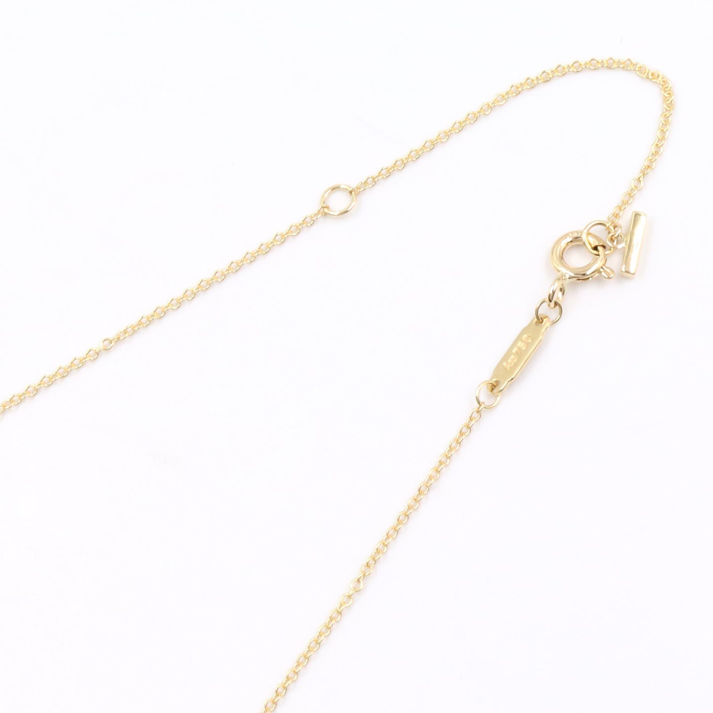 Tスマイル スモール ネックレス ネックレス K18YG イエローゴールド ティファニー アクセサリー TIFFANY & Co.