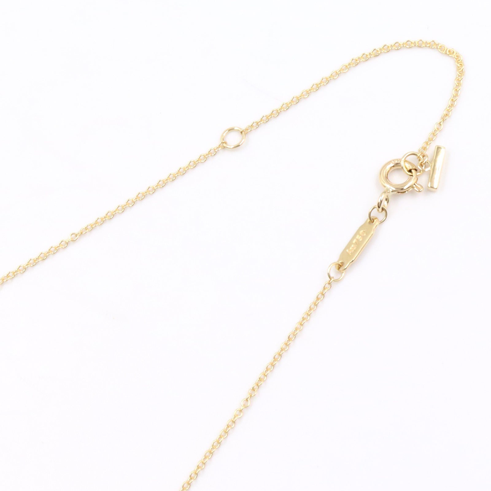 Tスマイル スモール ネックレス ネックレス K18YG イエローゴールド ティファニー アクセサリー TIFFANY & Co.