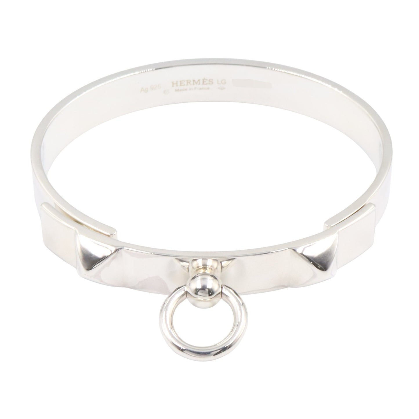 コリエンドシアン ブレスレット PM LG バングル SV925 シルバー エルメス アクセサリー HERMES