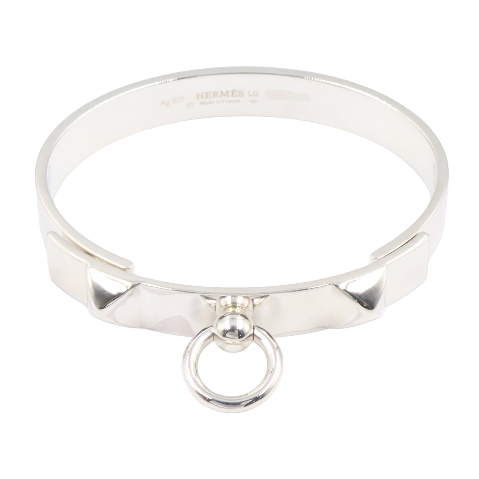 コリエンドシアン ブレスレット PM LG バングル SV925 シルバー エルメス アクセサリー HERMES