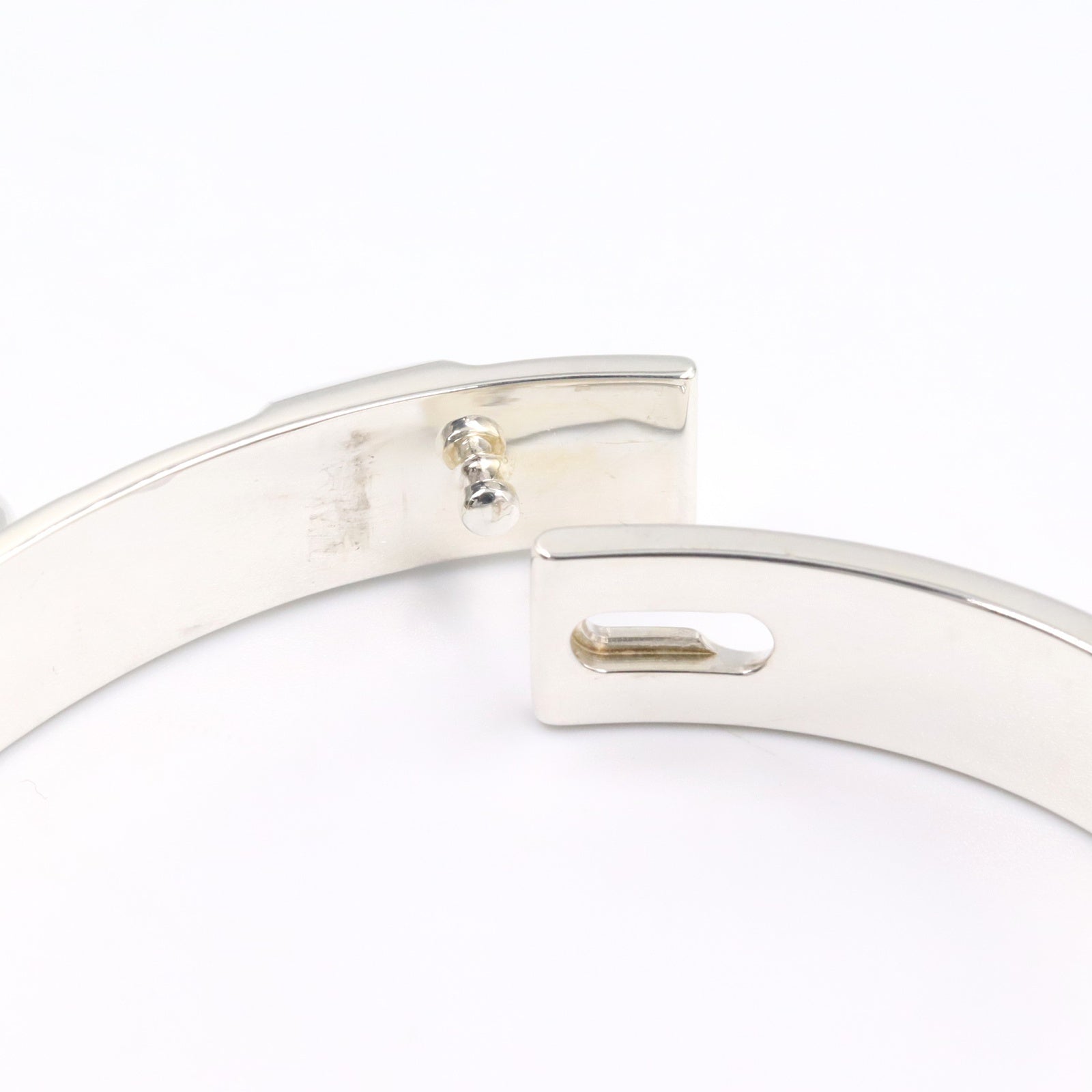 コリエンドシアン ブレスレット PM LG バングル SV925 シルバー エルメス アクセサリー HERMES