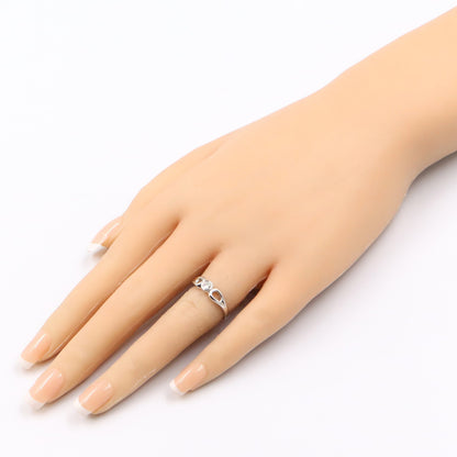 ダブルオープンディアドロップ1PD リング 指輪 PT950 ダイヤモンド プラチナ クリア ティファニー アクセサリー TIFFANY & Co.