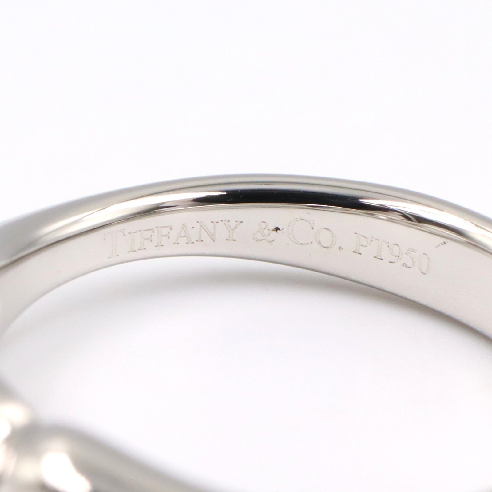 ダブルオープンディアドロップ1PD リング 指輪 PT950 ダイヤモンド プラチナ クリア ティファニー アクセサリー TIFFANY & Co.