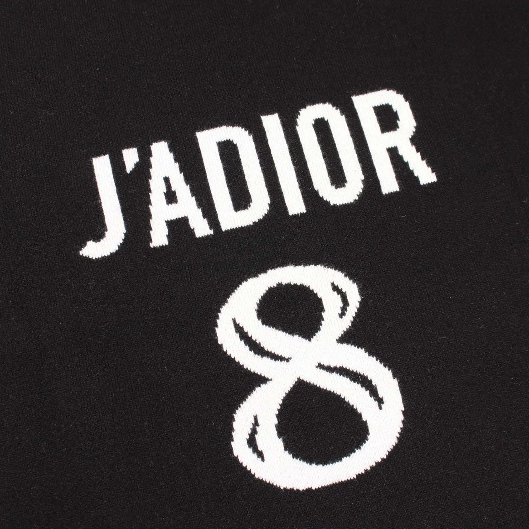 J'ADIOR 8 ニット カシミヤ ブラック クリスチャンディオール トップス Christian Dior