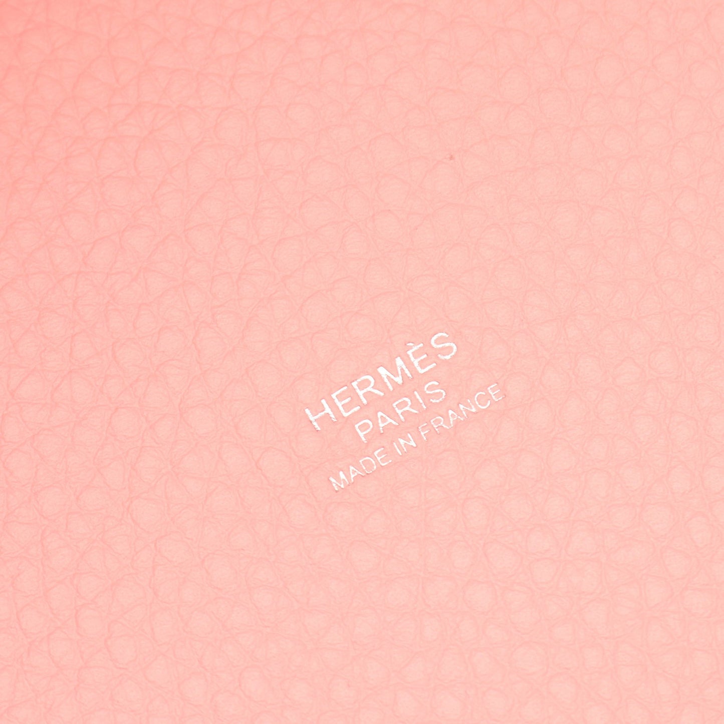 ピコタンロックPM ローズサクラ ハンドバッグ トリヨンクレマンス ライトピンク シルバー金具 K刻印 エルメス バッグ HERMES