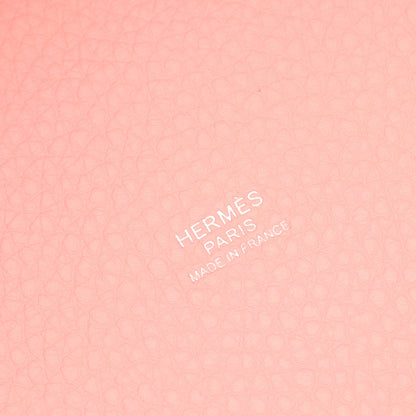 ピコタンロックPM ローズサクラ ハンドバッグ トリヨンクレマンス ライトピンク シルバー金具 K刻印 エルメス バッグ HERMES