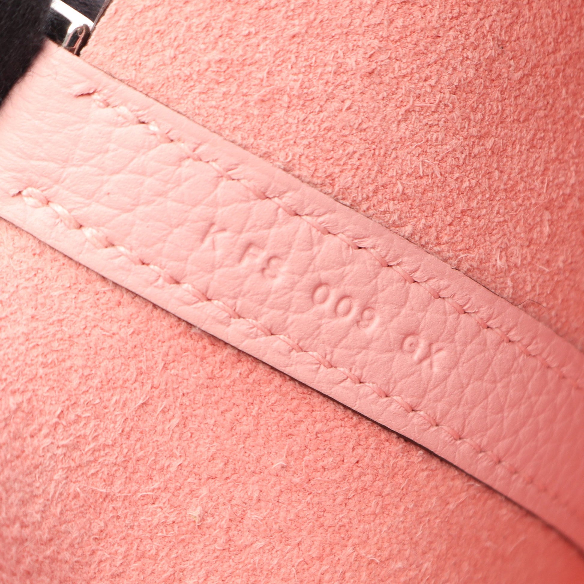 ピコタンロックPM ローズサクラ ハンドバッグ トリヨンクレマンス ライトピンク シルバー金具 K刻印 エルメス バッグ HERMES