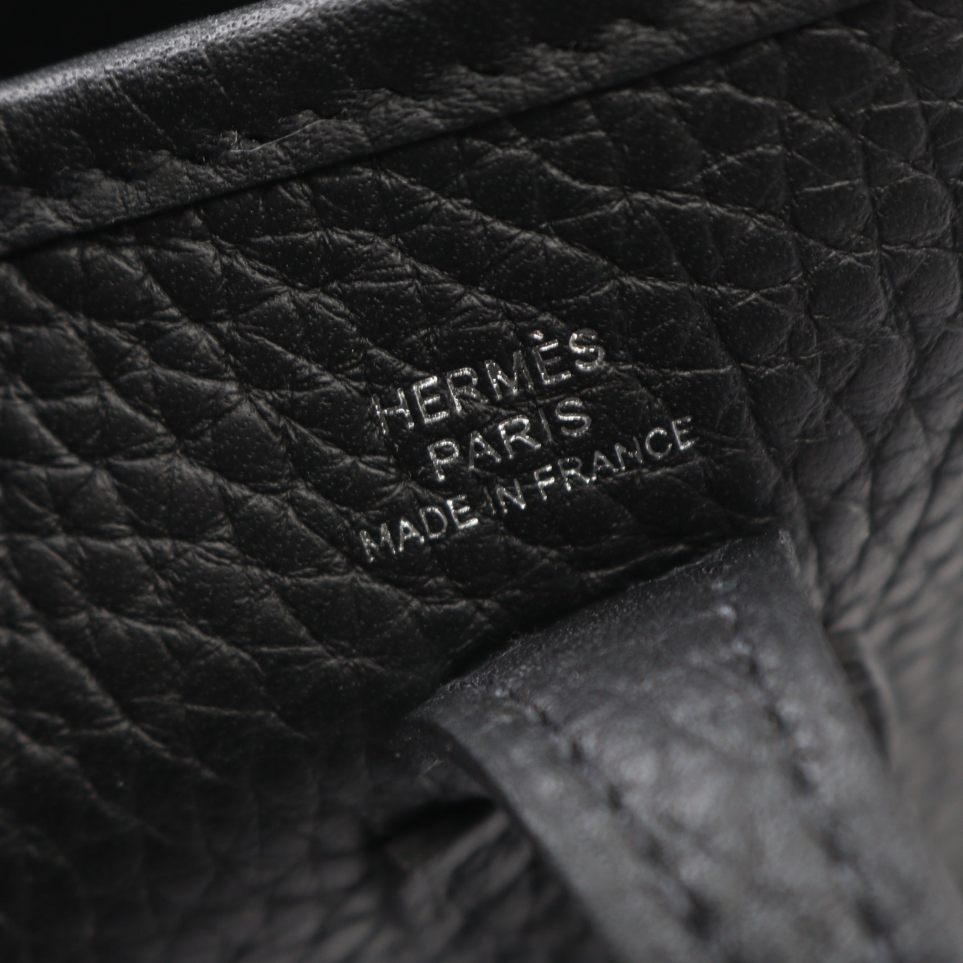 エヴリンTPM アマゾン ショルダーバッグ トリヨンクレマンス ブラック シルバー金具 K刻印 エルメス バッグ HERMES