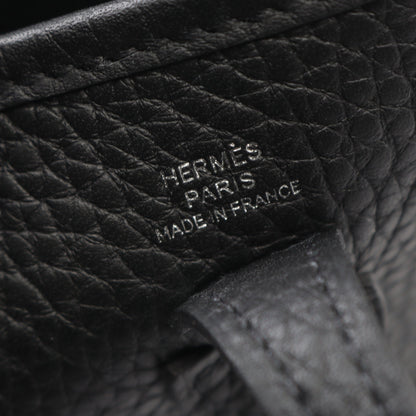 エヴリンTPM アマゾン ショルダーバッグ トリヨンクレマンス ブラック シルバー金具 K刻印 エルメス バッグ HERMES