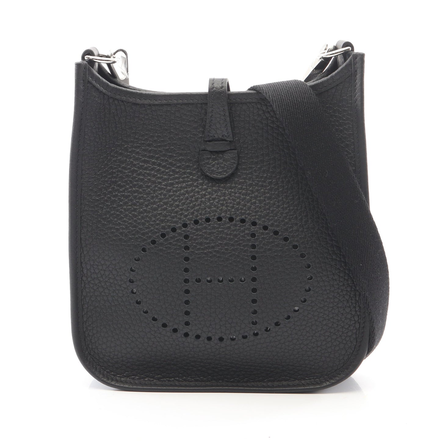 エヴリンTPM アマゾン ショルダーバッグ トリヨンクレマンス ブラック シルバー金具 K刻印 エルメス バッグ HERMES