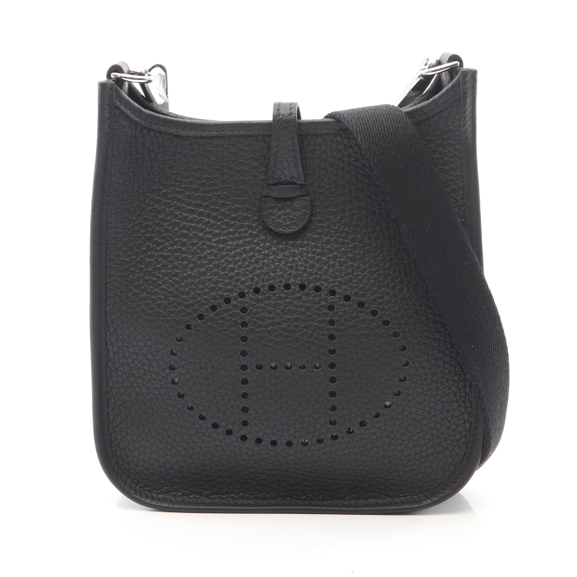 エヴリンTPM アマゾン ショルダーバッグ トリヨンクレマンス ブラック シルバー金具 K刻印 エルメス バッグ HERMES