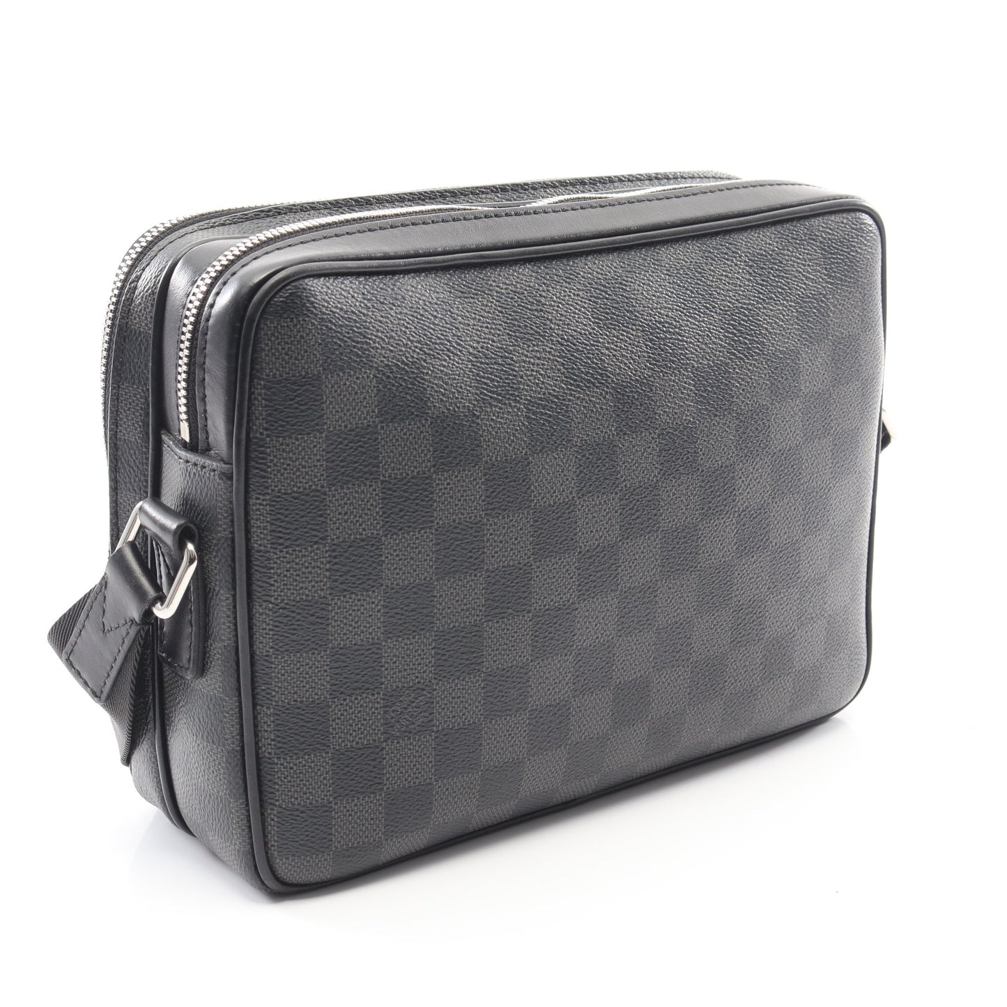 トロカデロ メッセンジャー PM ダミエグラフィット ショルダーバッグ PVC レザー ブラック ルイヴィトン バッグ LOUIS VUITTON