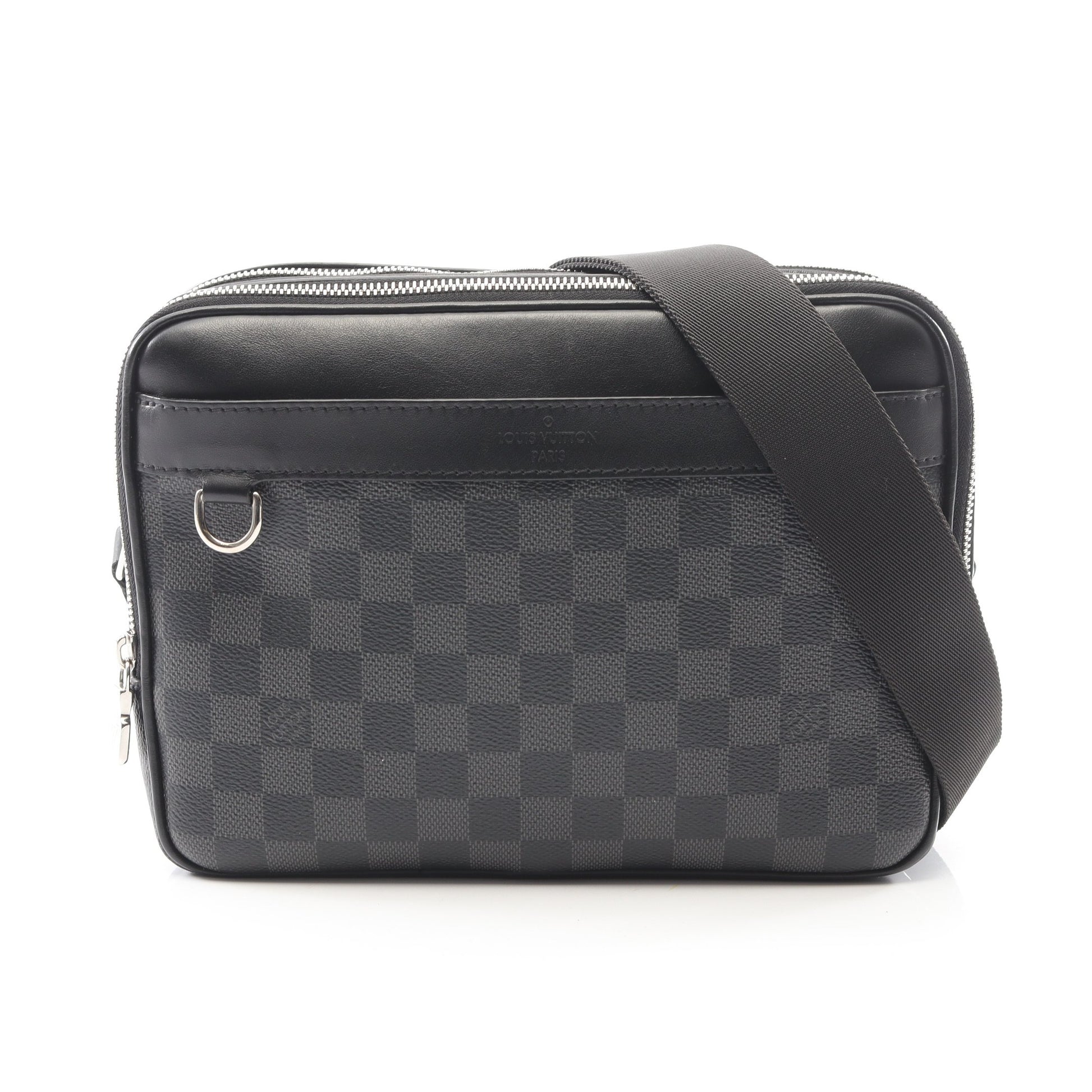 トロカデロ メッセンジャー PM ダミエグラフィット ショルダーバッグ PVC レザー ブラック ルイヴィトン バッグ LOUIS VUITTON